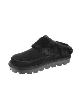 Koolaburra by UGG Tizzey Black Suede Slip-On Shoes Womens  Size 10 NIB